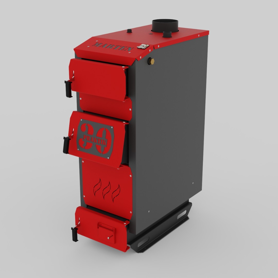 Котел опалювальний твердопаливний "Marten Praktik" МP-30 потужність 30 кВт